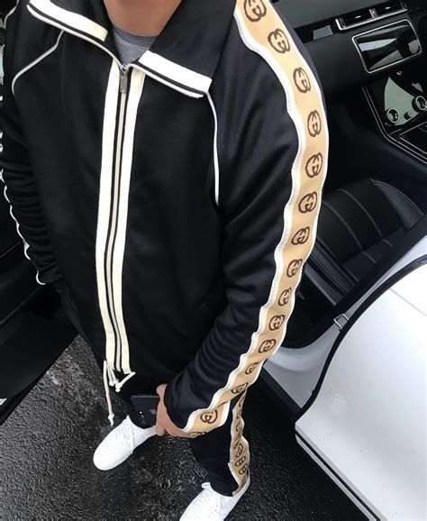 gucci technical jersey tracksuit